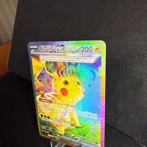 Proxy de haute qualité Pikachu évolutions prismatiques EX