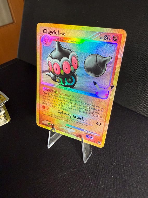 Claydol Orica Pokmon Gx Vstar Vmax Handmade Holo Proxy Card - Etsy