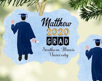 2024 Graduation Ornament/Men's graduation gift ornament/graduation gift/keepsake ornament/graduation ornament/graduation keepsake