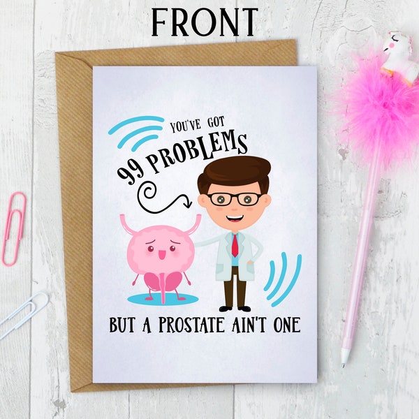Printable greeting card/prostate surgery get well/get well card/prostate card/prostate get well/printable get well card/prostate cancer