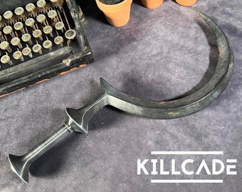 Resident Evil Village l Accesorio de cosplay de hoz l Hijas de Dimitrescu l Impreso en 3D