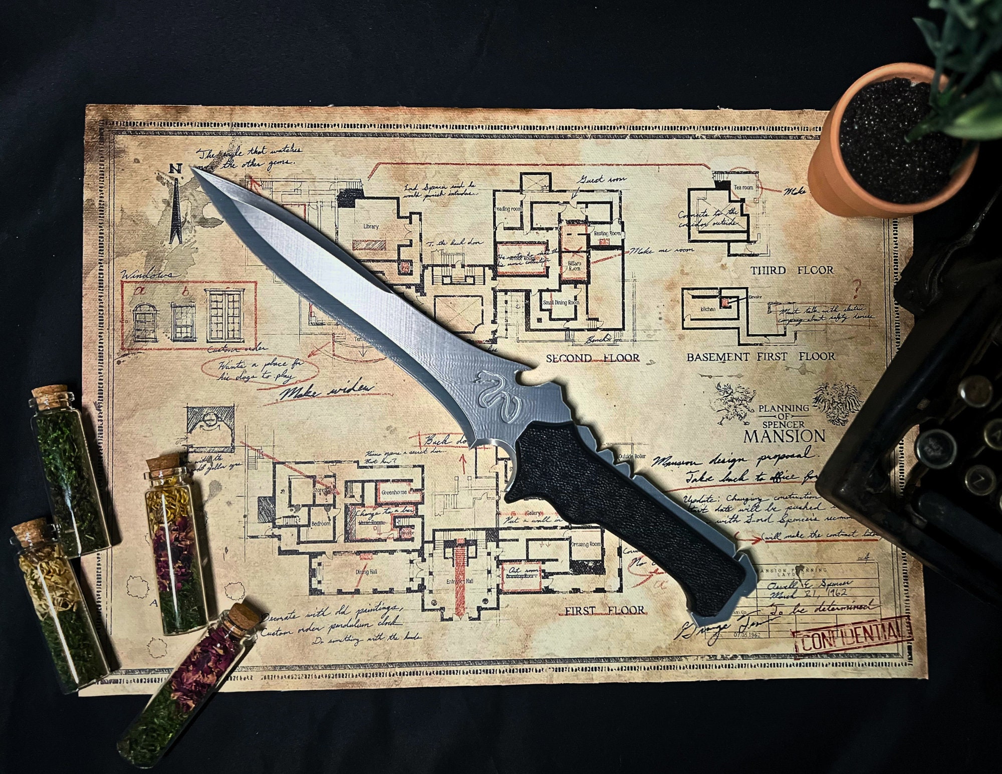 留バイオハザードRE4 ナイフレプリカセット バイオハザード4 リメイク コスプレナイフ小道具 - Etsy 日本
