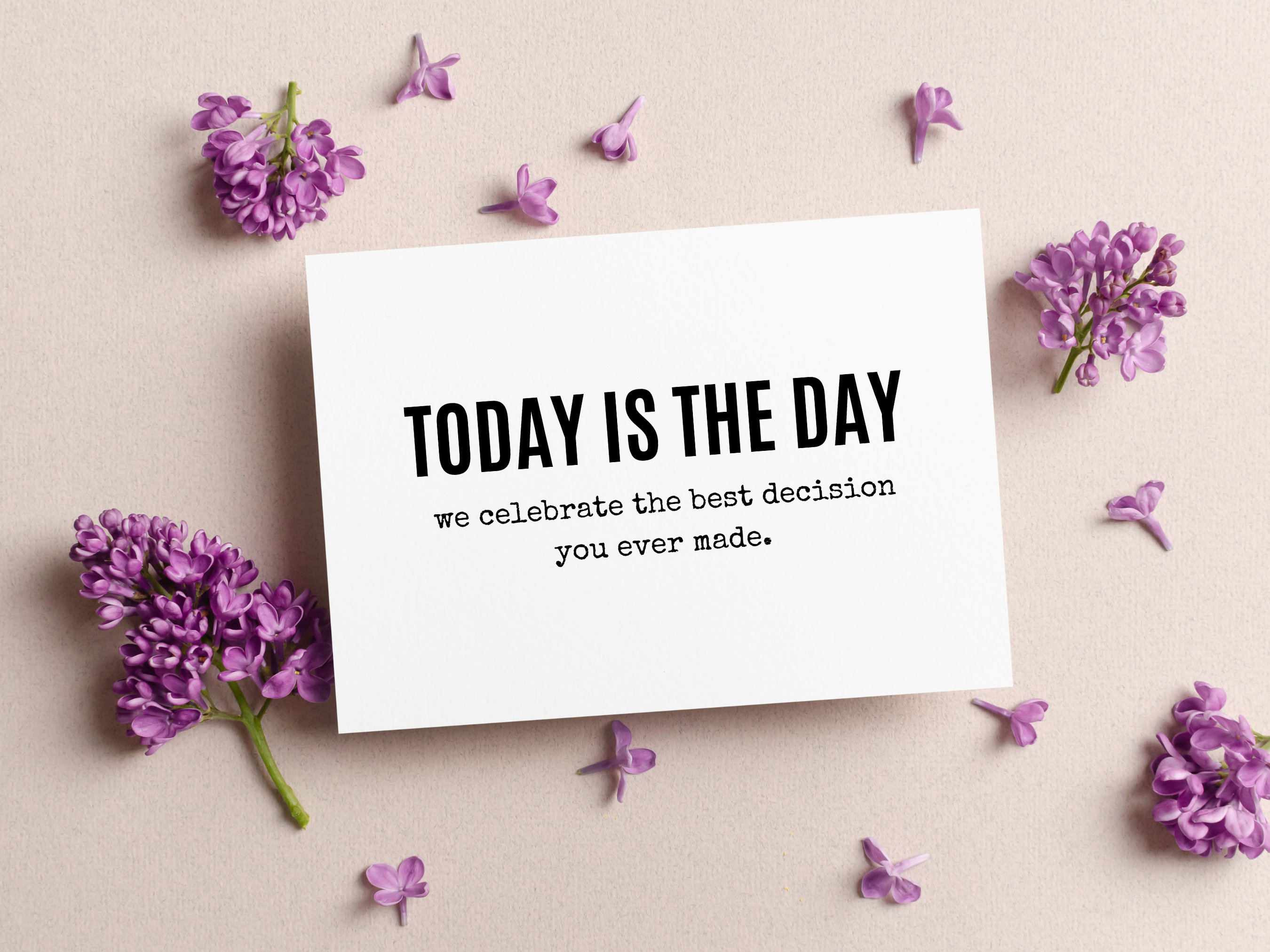 Anniversary Card For Wife| Husband| Boyfriend| Girlfriend,  Funny| Humor Anniversary Gift, 5x7 Greeting Card, Best Decision Ever Made