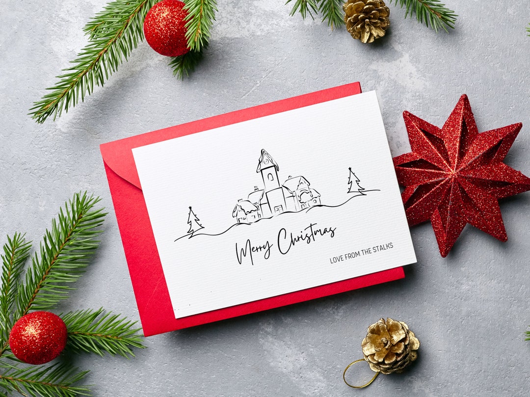 Personalized Christmas Village 