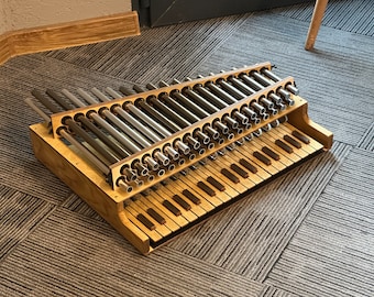 Sonnette jouet pour piano Celesta Glockenspiel Instrument de musique Bois/Aluminium