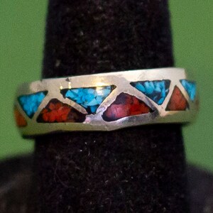 Vintage Medieval Silver Tone Ring Size 6, K28