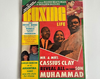 Vintage Boxing Life Magazine: July 1975 | “ Mr. And Mrs. Cassius Clay reveal all on their son Muhammad Ali