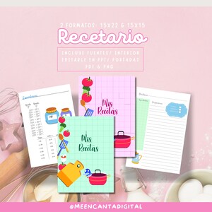 printable recipe book recipe organizer digital file stationery