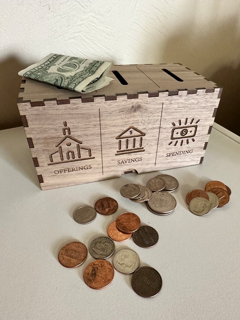 Religious Money Box Digital File Only - Kids Money Bank, Religious Money Bank, Offerings ...