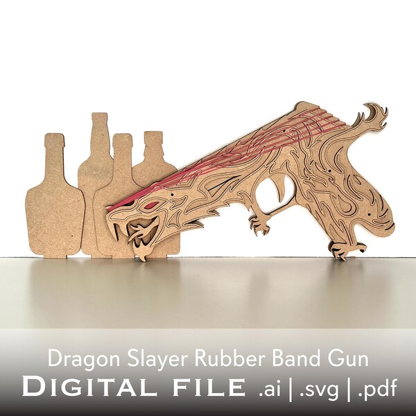 Rubber Band Dragon Etsy