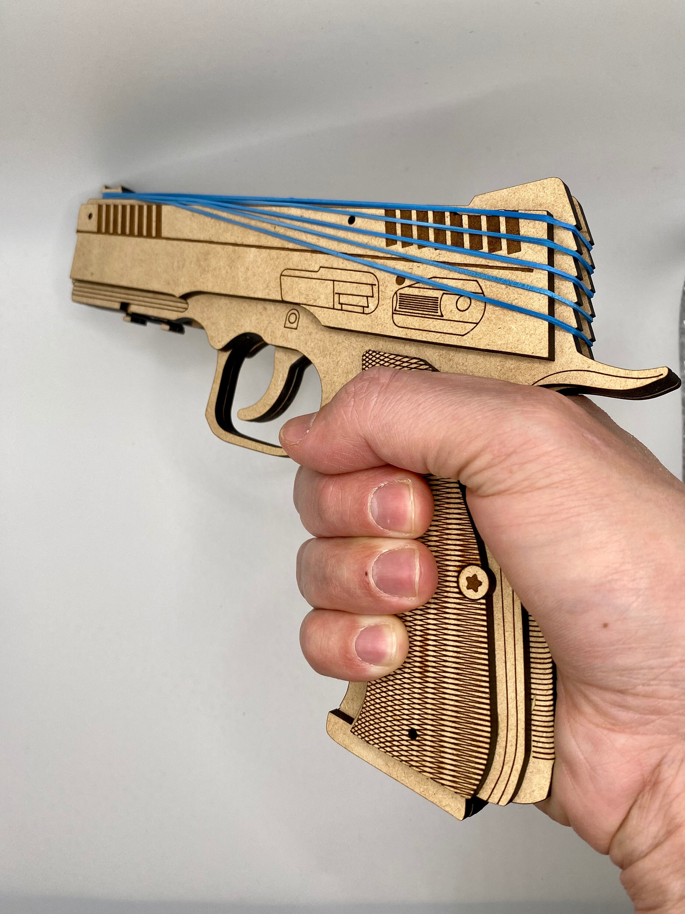 Digital File Download Silhouette 2 Rubber Band Gun SVG PDF Etsy