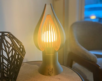 Sun Flower Seed Accent Lampe - Inspiriert von der Ukraine