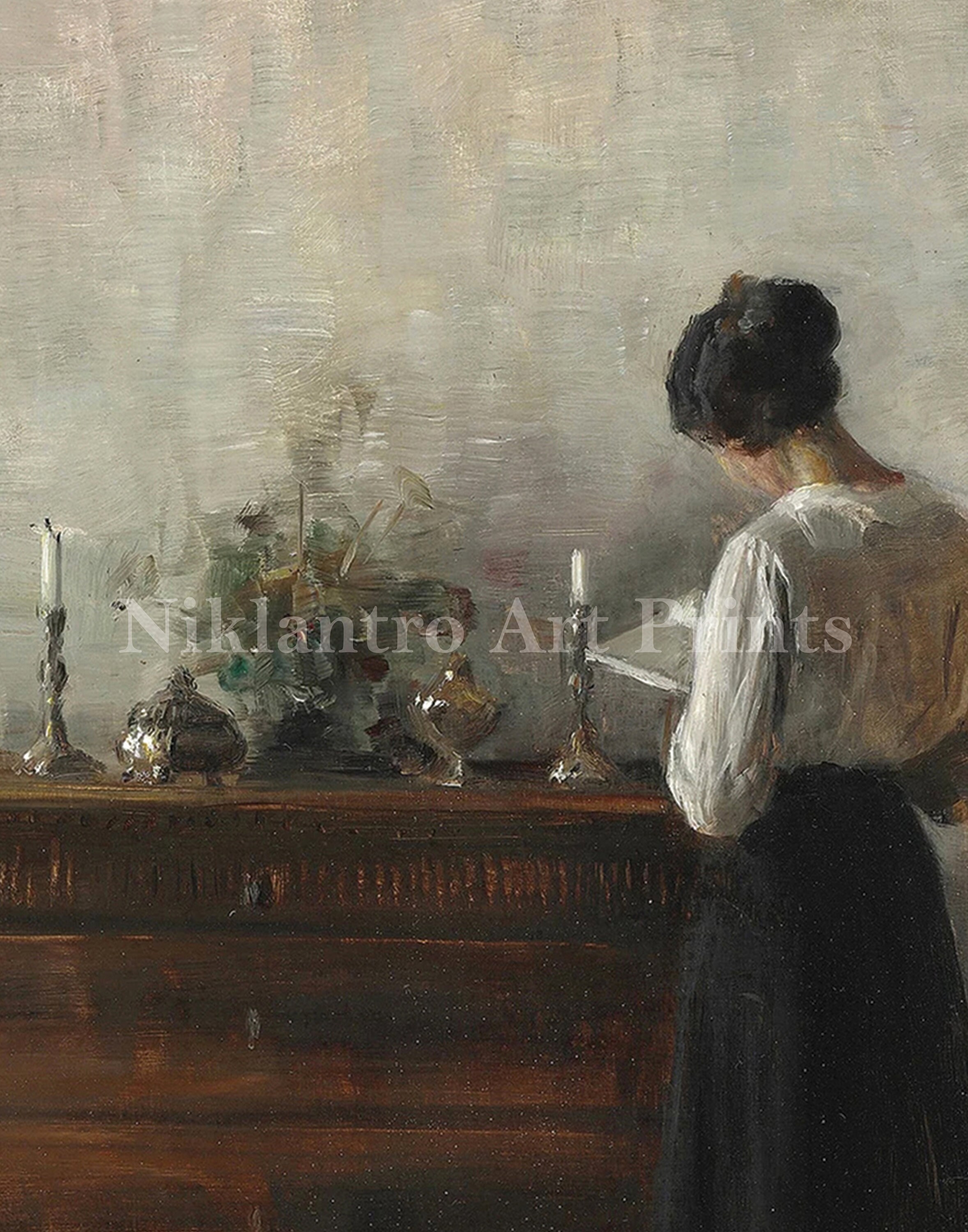 Set of Two Rustic Vintage Gallery Wall Art Set French Etsy