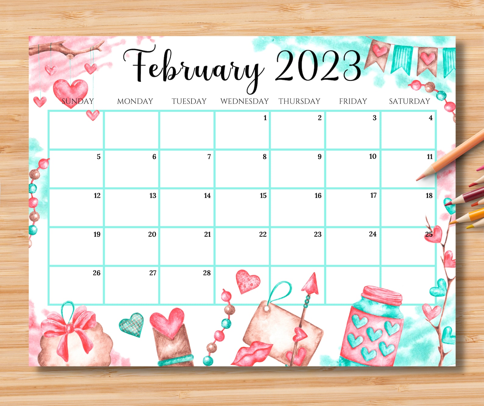 editable-february-2023-calendar-cute-valentine-planner-2023-etsy