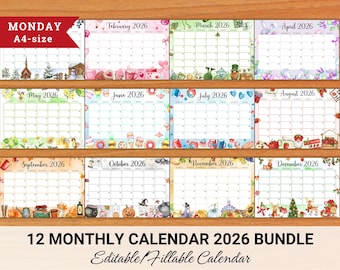 Calendar 2026 Bundle