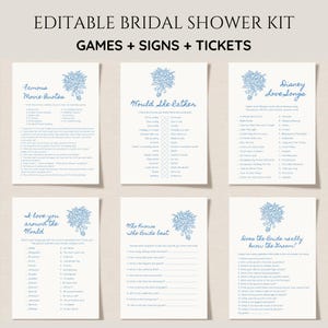 Fresh Off the Market Bridal Shower Game Bundle, Farmer’s Market Theme Game Package, Off the Market Wedding Shower Editable Games, Printable
