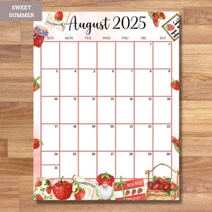 EDITABLE Vertical/portrait Monthly Calendar 2025 Bundle, Watercolor ...