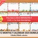 EDITABLE June 2025 Calendar, Gorgeous Summer With Beautiful Sunflowers ...