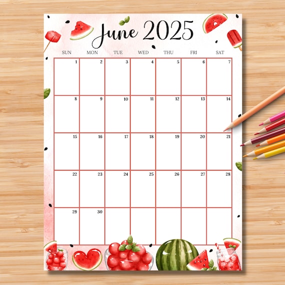 June Calendar 2025 Free Printable Portraiture Vivi Alvinia