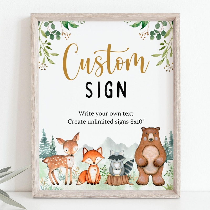Custom 8x10 Signs - Etsy