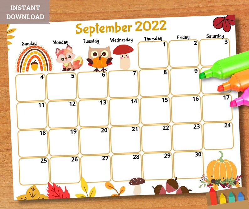 editable-september-2022-calendar-printable-kids-calendar-etsy-uk