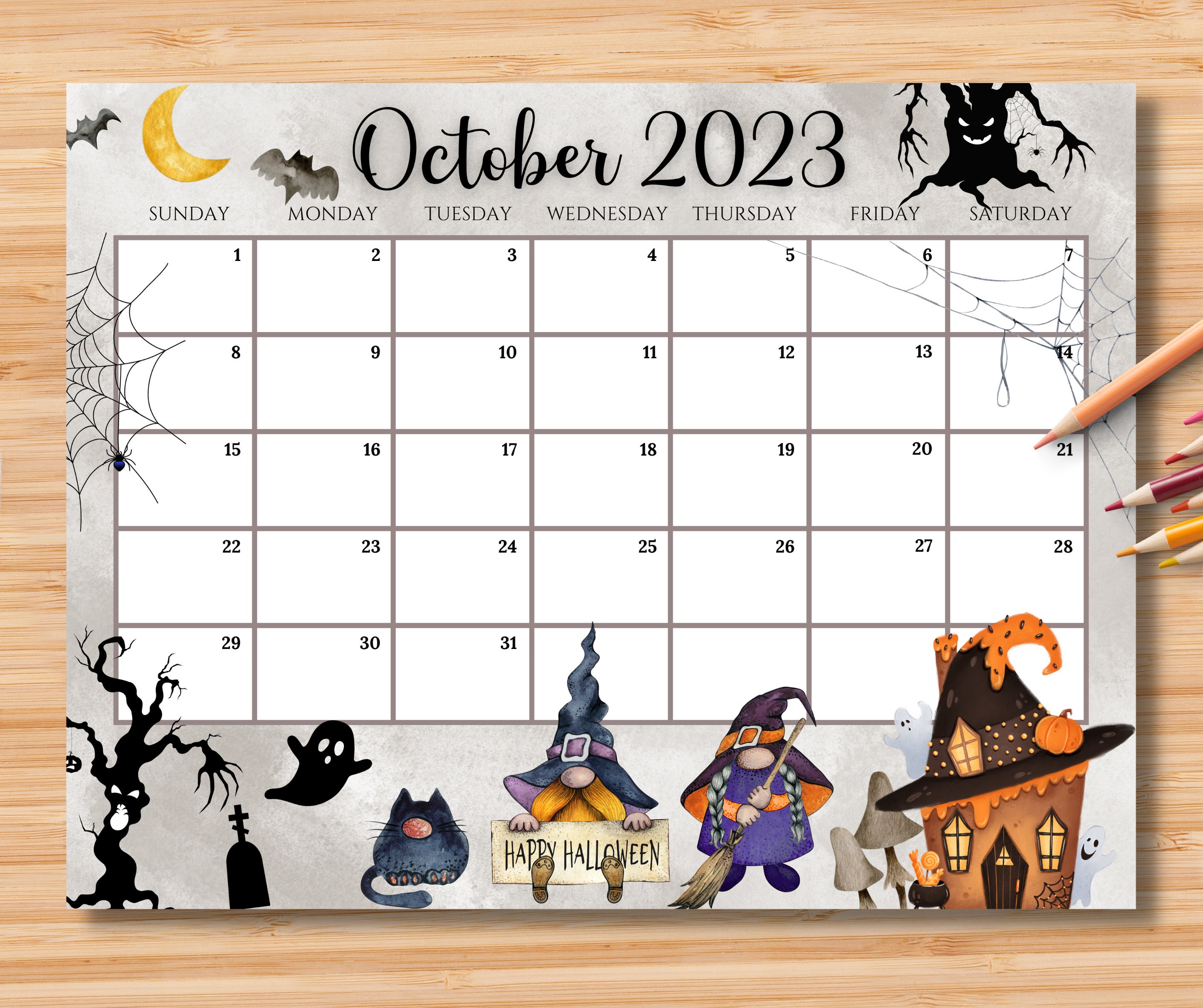 October 2023 Calendar For Kids Get Calendar 2023 Update