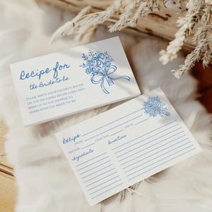 Off the Market Bridal Shower Recipe Card Template, Editable Farmer’s Market Insert Cards, She’s Off the Market, Printable Canva