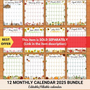 EDITABLE May 2025 Calendar (vertical / Portrait), Beautiful Spring With ...