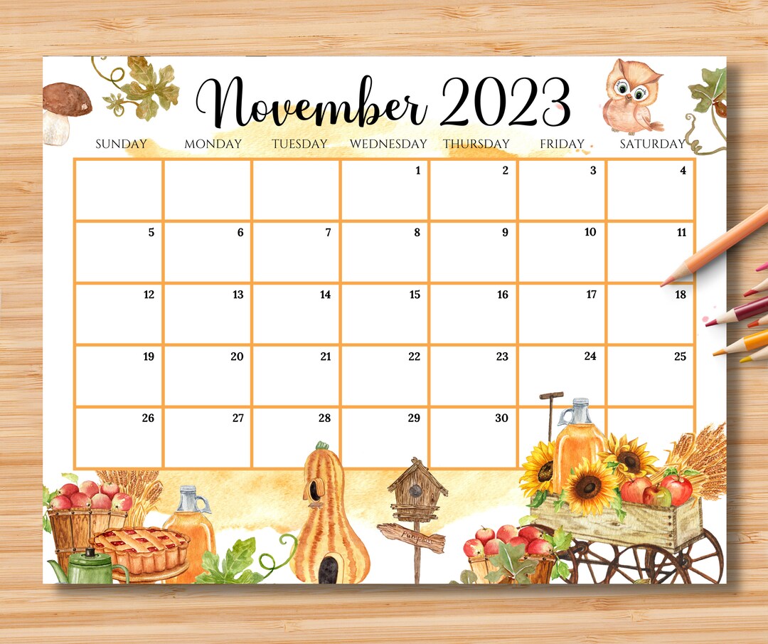 buy-editable-november-2023-calendar-beautiful-fall-autumn-in-the-online