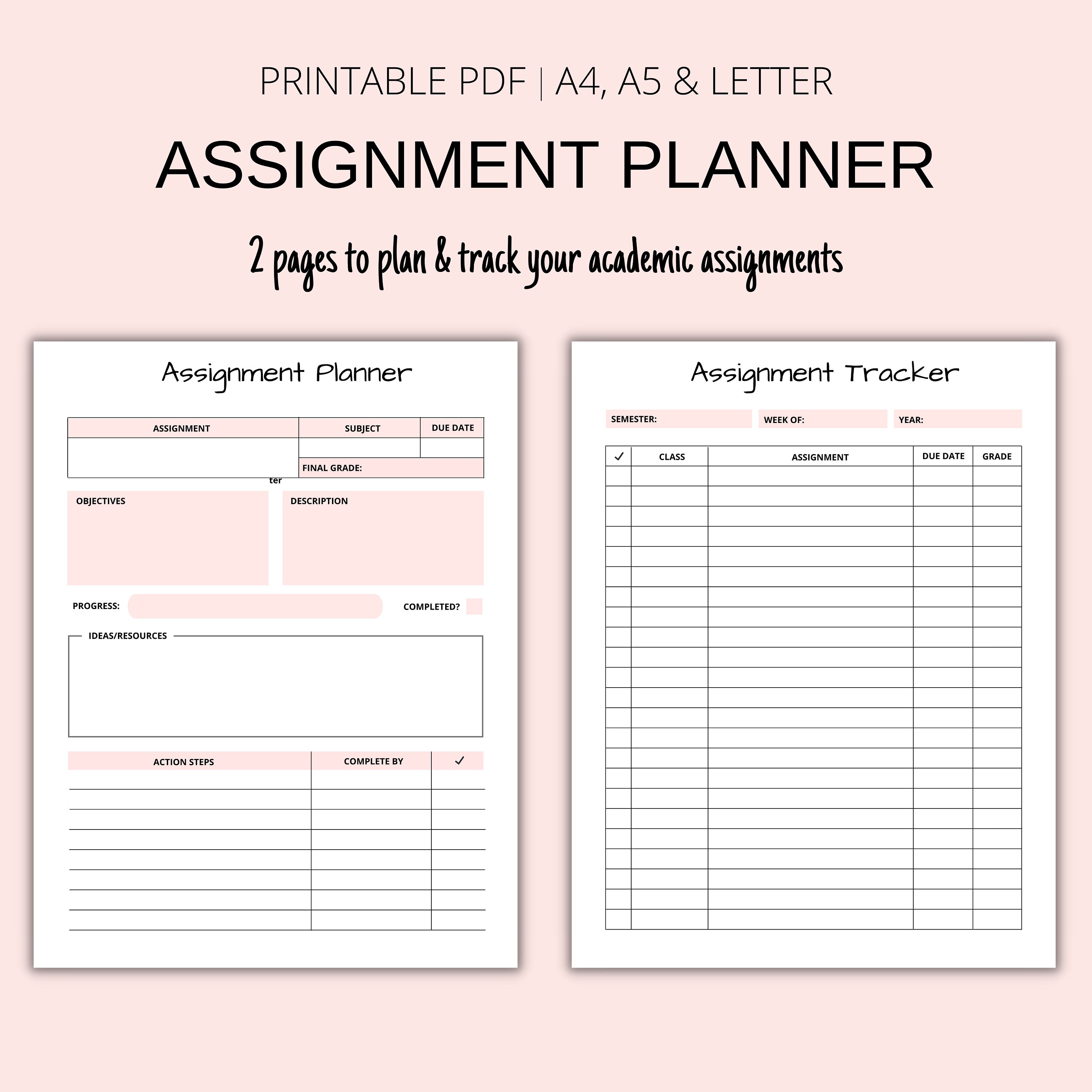 assignment-planner-assignment-tracker-study-planner-etsy