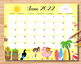 june calendar etsy