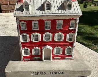RARE WPA 30's Arts Project Plaster Design Detailed Morris House Philadelphia PA