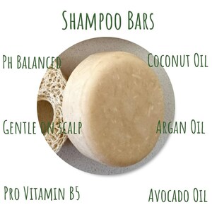 Ph Balanced Shampoo Bar with Argan Oil Provitamin B5 SLS Free image 4