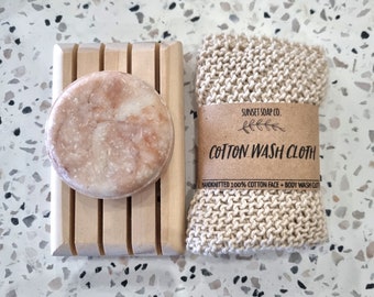 Facial Cleansing Bar- Pink Clay + Chamomile