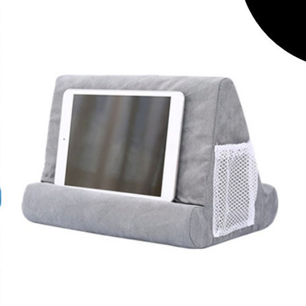 Cushion for Phone or Tablet, Lap desk,  Reading pillow, Tablet Stand Holder , Pillow For Ipad With Bag