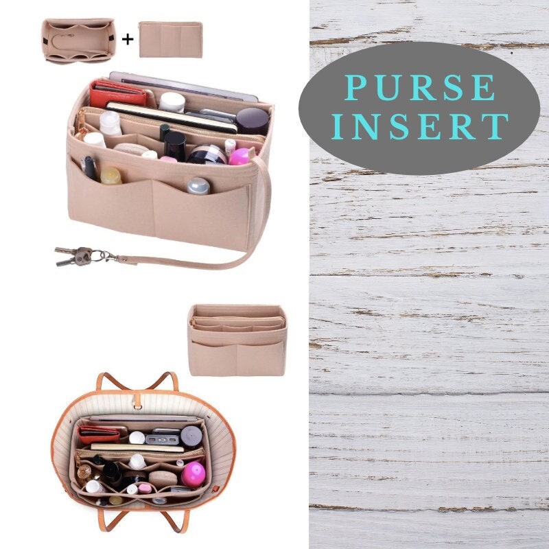 Purse Insert Handbag Organizer Felt Material Organize Your 