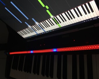 I-piano LED Visualizer | Self-tutor | Reactive Key-lights | for Pianos ...