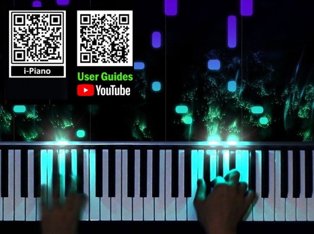 Ipiano Visualizer Selftutor Lightedkey for MIDI Keyboards