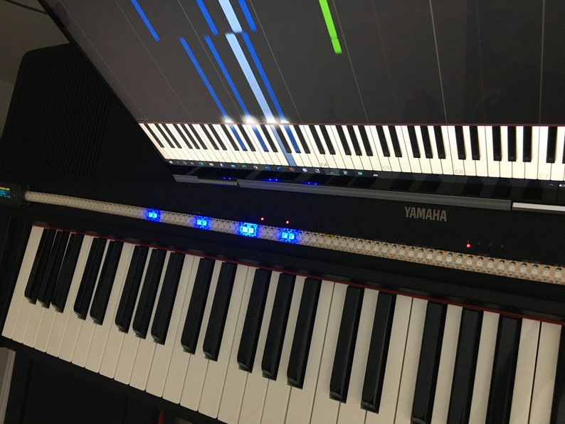 Ipiano Visualizer Selftutor Lightedkey for MIDI Keyboards