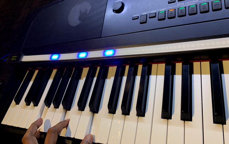 Ipiano LED Visualizer Selftutor Keylights for Pianos/music Keyboards