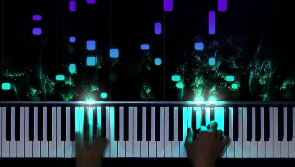 Ipiano LED Visualizer Light Strip Lightedkey Selftutor Support for