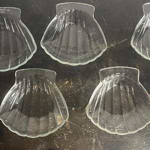 Vintage Pyrex France Glass Dessert Bowls Set – French Cream Cups – Elegant Serving Bowls for Caviar & Appetizers