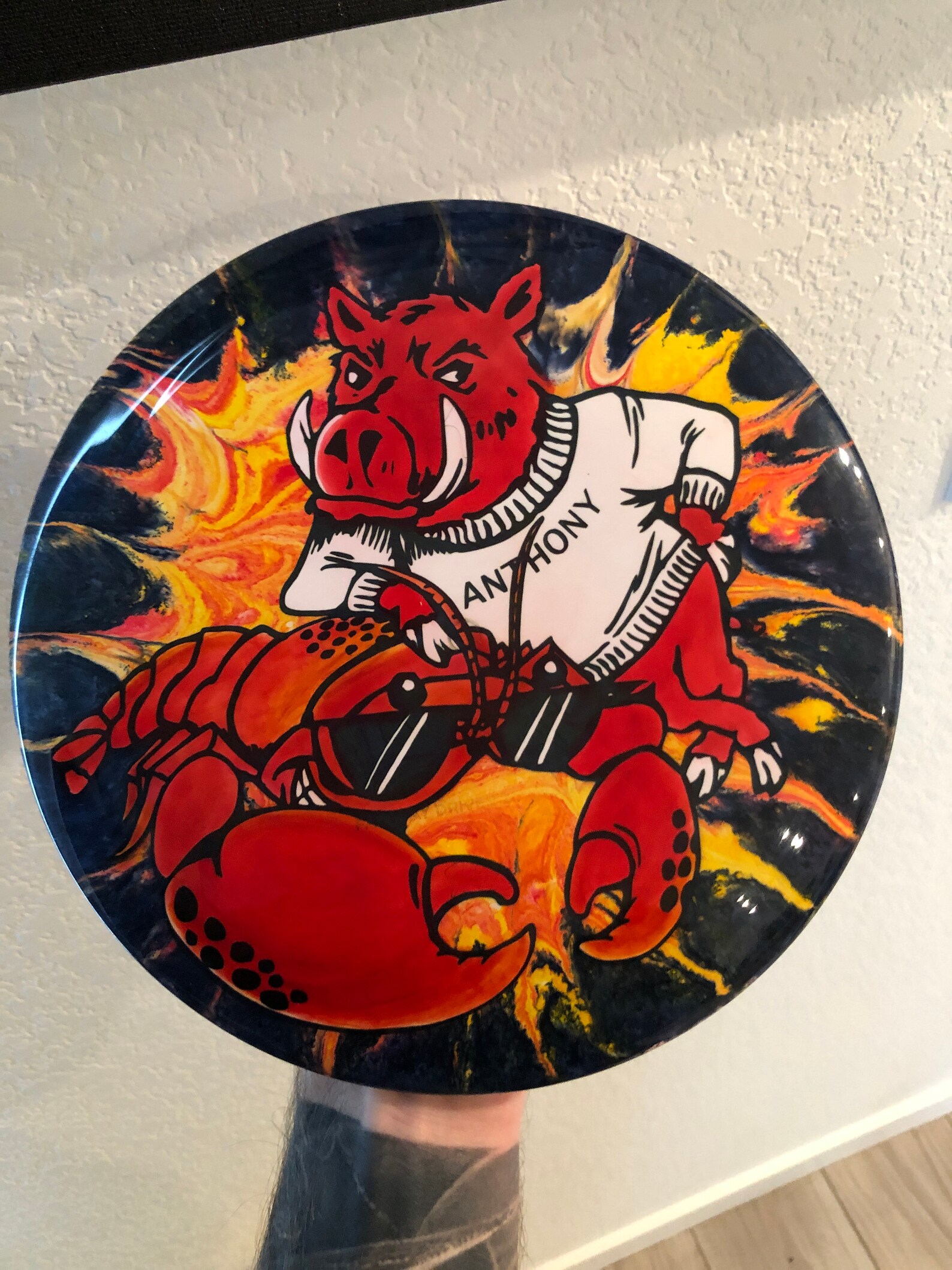 Custom Dyed Disc Golf Disc - Etsy