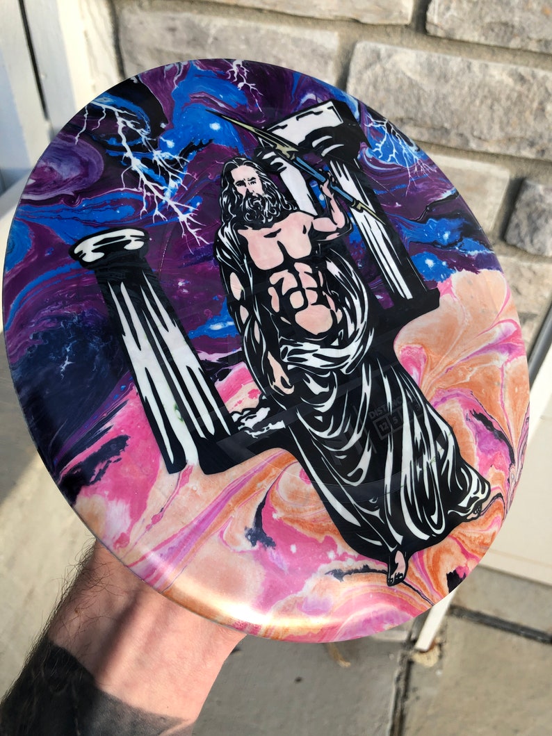 Custom Dyed Disc Golf Disc - Etsy