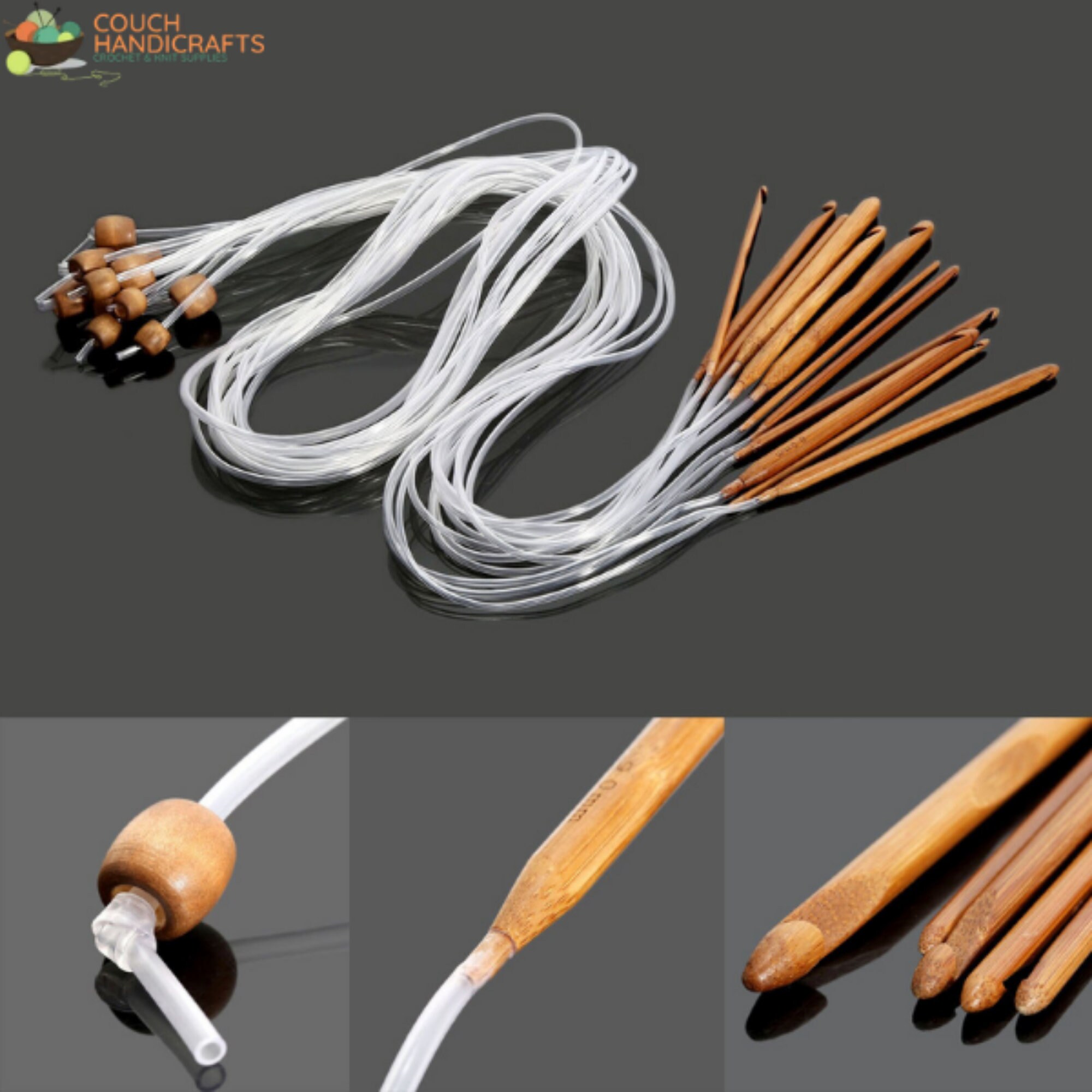 Buy Tunisian Crochet Hooks With Cable Chords, Wooden Hooks, Afghan Crochet,  Crochet Hook, Crochet Supplies, Crochet Accessories, Crochet Scarfs Online  in India 