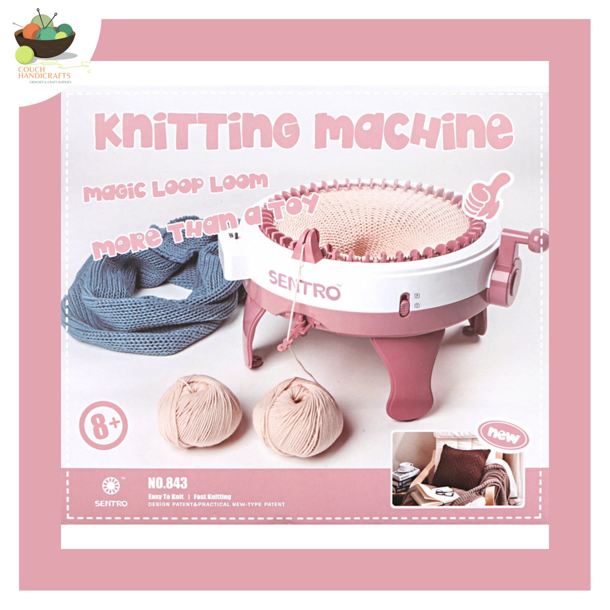 Reviewing the Sentro Knitting Machine - SweetGeorgia Yarns