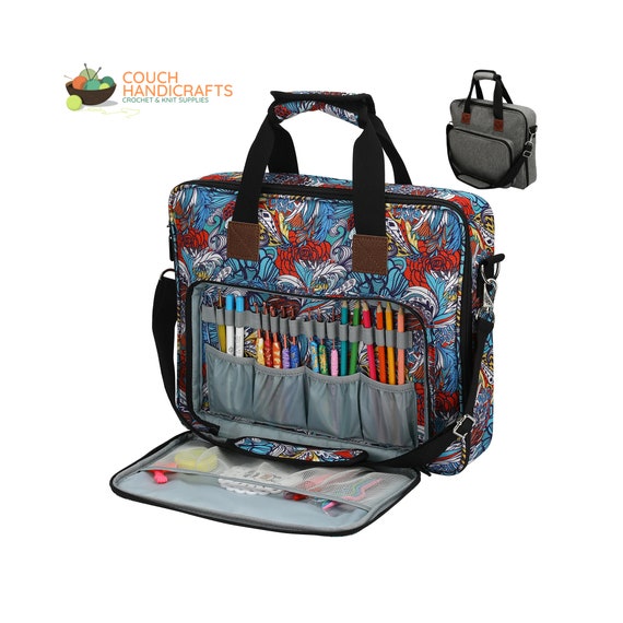 Cross Stitch Project Bag Organizer and Keeper for Embroidery and Needlework  Neddlepoint With Hoops Storage 