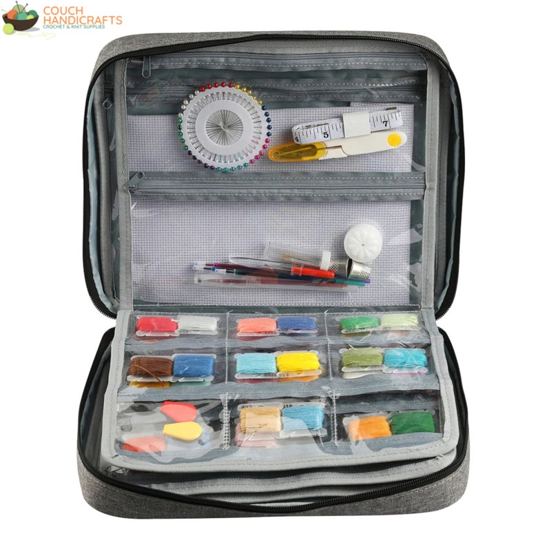 Cross Stitch Project Bag Keeper and Accessories Organizer for Etsy