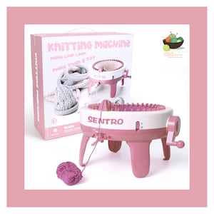 Sentro Knitting Machine with Drill Adaptor -  48 Needles & 40 Needles Circular Knitting Automatic Weaving Tool