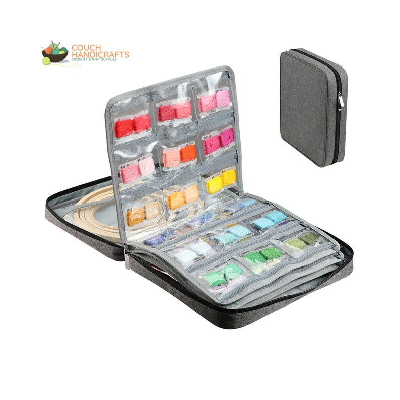 Cross Stitch Project Bag Keeper and Accessories Organizer for Etsy